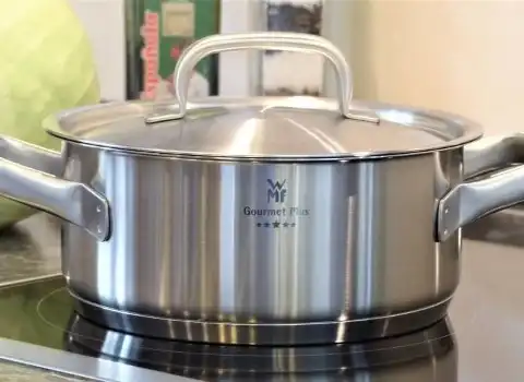 قابلمه استیل سایز 24 Steel pot فوق ضخیم ضد ضربه  نچسب