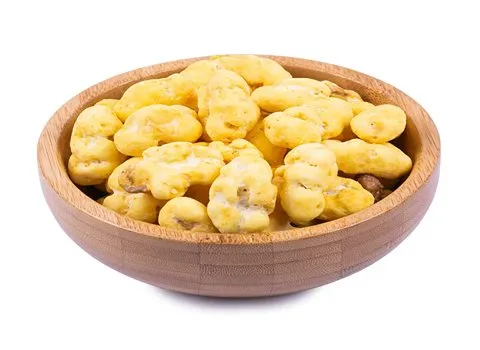نقل گردویی زعفرانی ارومیه؛ شکر شیره پسته هل زعفران بسته بندی 1 کیلویی