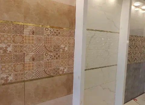 کاشی و سرامیک پارسیان یزد؛ طوسی سفید ضدآب (30*30 120*120) سانتی متری