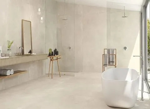 سرامیک کف 60*60 ارزان؛ صاف برجسته عایق حرارتی 2 طرح (چوب سنگ)