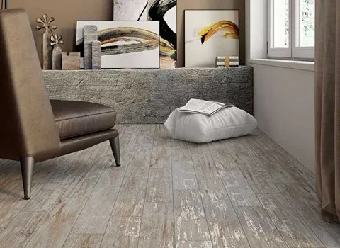 سرامیک طرح پارکت رنگ روشن؛ ساختمان سازی سفید طلایی (20*20 60*120) سانتی متر