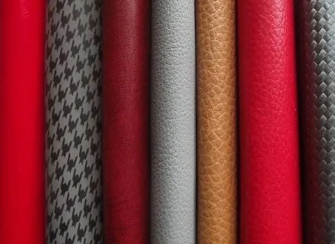 چرم مصنوعی فانتزی؛ پلی اورتان پی یو 3 مدل جامدادی کیف کفش رطوبت دوام