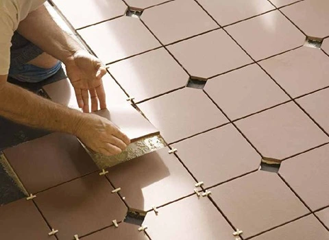 سرامیک چسبی حمام با کیفیت درجه یک کد 55