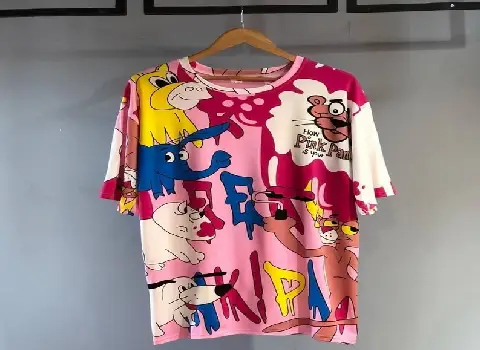خرید و قیمت انواع تیشرت فانتزی دخترانه