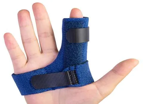 آتل انگشت اشاره دست؛ گچ فایبرگلاس 3 سایز کوچک متوسط بزرگ پشمی