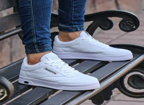 بهترین قیمت خرید کفش سفید پسرانه