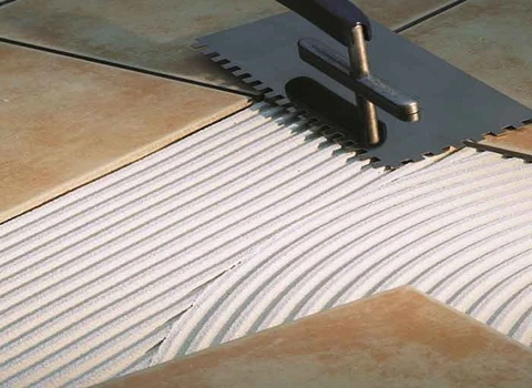 چسب سرامیک اسلب  نوعی چسب سوپر قوی مورد استفاده برای اتصال کاشی های اسلب