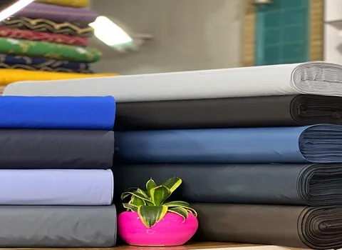 پارچه داکرون نخ؛ ضد آلرژی رنگ ثابت خنک 2 کاربرد (لباس اداری مجلسی)