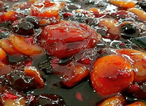 ترشک هفت میوه؛ خانگی صنعتی 2 طعم ترش ملس درمان یبوست