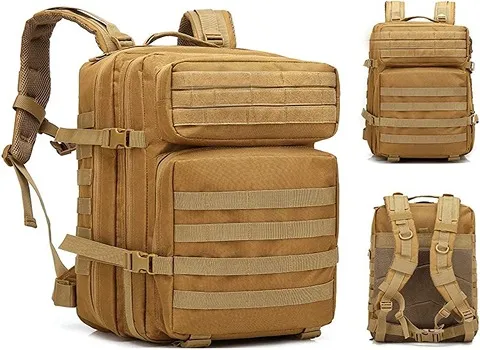 کیف کمری بزرگ؛ کوله پشتی شیک مقاوم درجه یک لایه خارجی tarpaulin