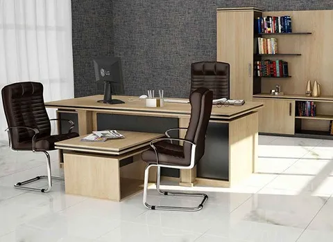 ست مبلمان اداری مدیریتی | خرید با قیمت ارزان