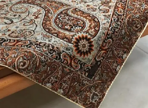 رومیزی ترمه طرح بته جقه | خرید با قیمت ارزان