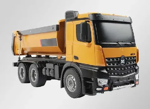 کامیون اسباب بازی بزرگ کنترلی؛ جنس پلاستیکی فلز سبک بادوام