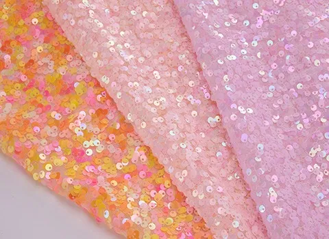 خرید پارچه پولکی درشت هفت رنگ + بهترین قیمت