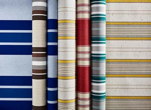 پارچه داکرون راه راه؛ پلی استر خنک ضد حساسیت کشسانی بالا