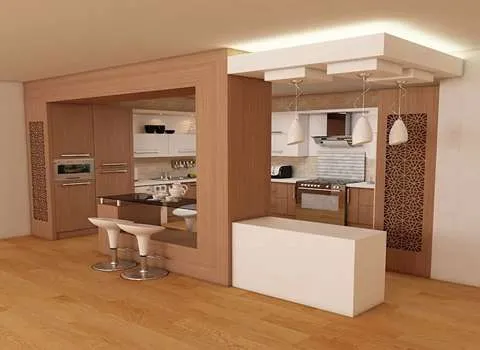 ام دی اف شرکتی؛ ضد رطوبت مقاوم مناسب کابینت آشپزخانه ابعاد (122*244)