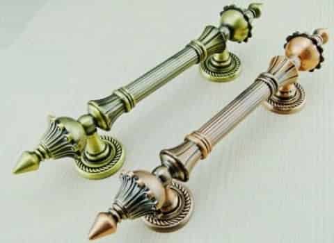 دستگیره کابینت کلاسیک سفید | خرید با قیمت ارزان