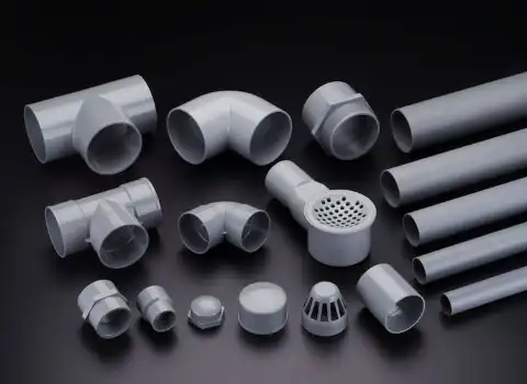 لوله و اتصالات یو پی وی سی؛ رزوه‌ای چسبی (صنعتی خانگی) پلیمری UPVC