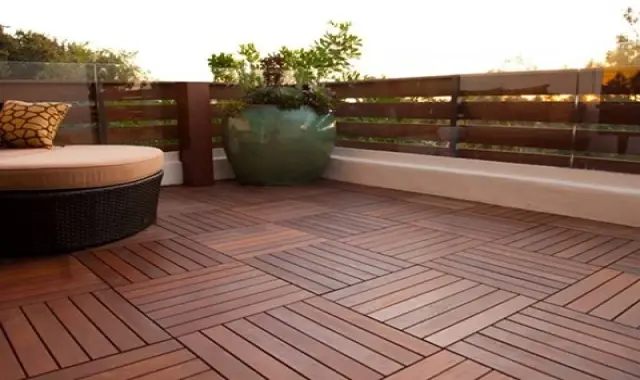 موزاییک کف بالکن؛ ضد لغزش مقاومت دمایی تک لایه شسته ( Mosaic )