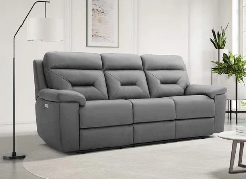 مبل اداری سه نفره؛ چرم پارچه ستون فقرات گردن (سه دو کوتاه بلند) نشستن طولانی مدت