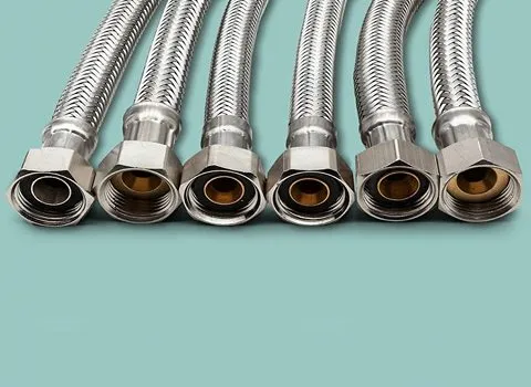 شیلنگ پیسوار پکیج Hose package انعطاف پذیری بالا 2 جنس استیل و آلومینیوم