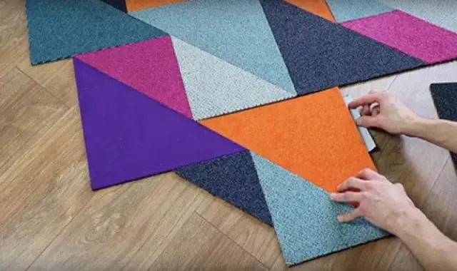 پادری چهل تکه با پارچه؛ سه بعدی ساتن مخمل (90*60 80*50) سانتی متر