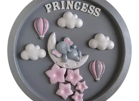 تابلو سنگی کودکانه؛ طبیعی مصنوعی 2 مدل فانتزی مدرن