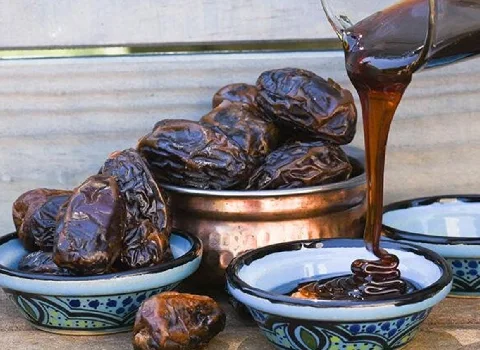 شیره خرما تازه؛ طبیعی ارگانیک (کلسیم منیزیم) رفع کم خونی کاهش کلسترول