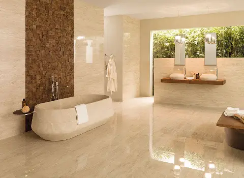 قیمت و خرید سنگ تراورتن چرمی کرم با مشخصات کامل