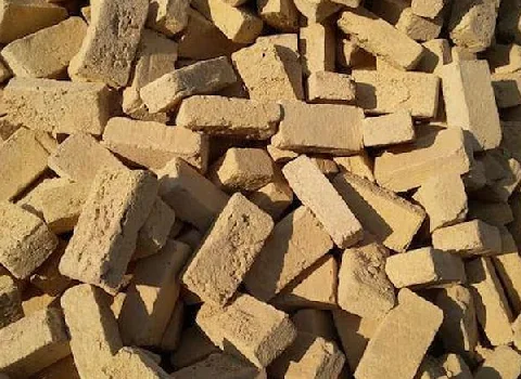 آجر فشاری مرغوب (گری) زرد قرمز خاک رس طرح طبیعی کاربرد مناطق سردسیر