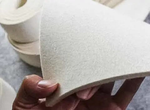 نمد الیاف مصنوعی؛ فشرده نیمه فشرده 2 مدل گرد ورقه ای