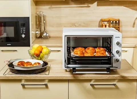 فر صنعتی دست دوم؛ ترولی استیل ظرفیت (10 20) سینی سیستم بخار