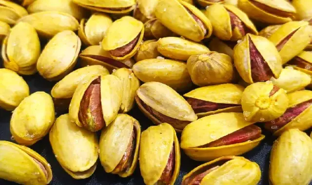 پسته شور زعفرانی؛ رفع کم خونی بسته بندی فله خام فیبر کلسیم iron
