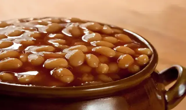 لوبیا چیتی صنعتی؛ پخته نیمه آماده خام قوطی شیشه (450 950) گرمی