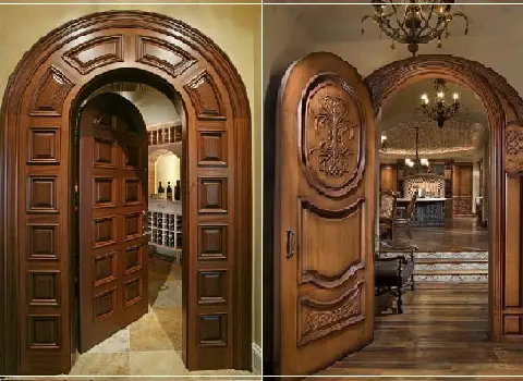 خرید و قیمت روز درب وروردی چوبی