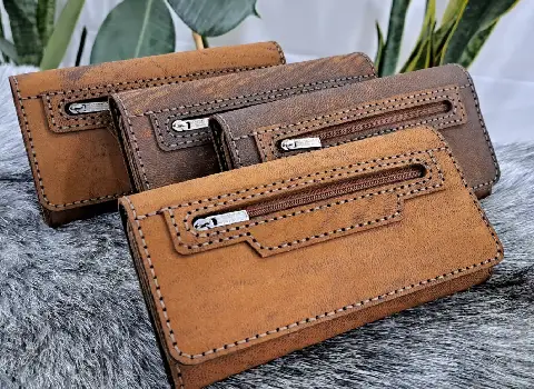 قیمت کیف پول چرم زنانه