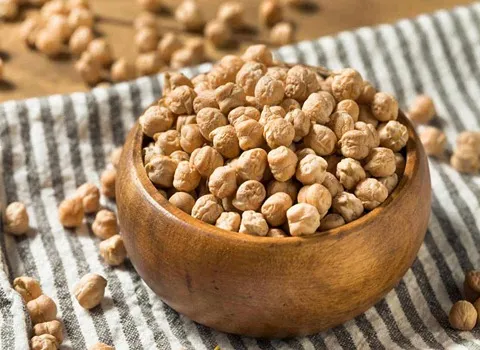 نخود خارجی؛ گرد زرد چربی پایین کاربرد (آبگوشت فلافل) فیبر پروتئین Pea