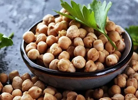 نخود ایرانی؛ مواد مغذی (زرد سیاه) سلامت قلب بهبود فشار خون