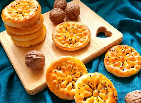 کلوچه جدید؛ ویتامین C گردویی نارگیلی موزی بافت نرم cookie