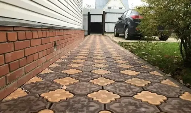 موزاییک ایرانی Mosaique بتن فشرده استحکام بالا مخصوص معابر ساختمان سازی
