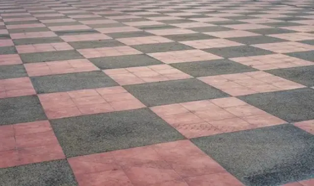 موزاییک حیاط ارزان؛ ضد رطوبت قابل شستشو سیمانی پلاکی (30*30 40*40) سانتیمتر