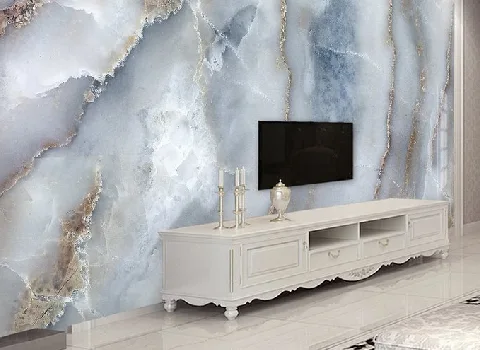 سنگ مرمر خوی؛ کانی کلسیت رنگ سفید (دکوراتیو اماکن متبرکه) بدون ساختار