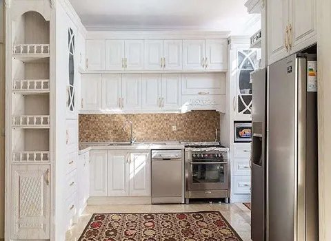 ام دی اف آشپزخانه سفید؛ ضد آب مقاوم سبک تولید Iran