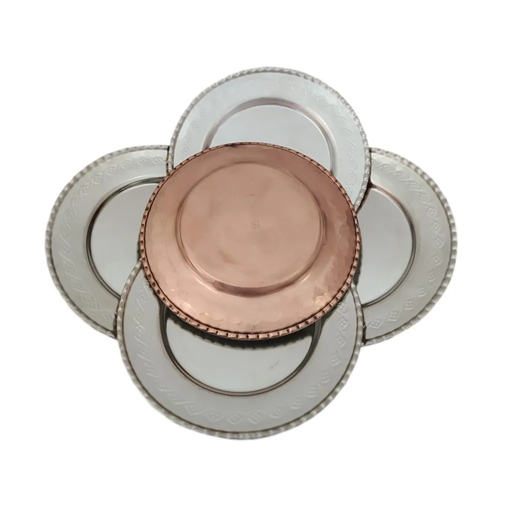 قیمت بشقاب شیرینی خوری مسی