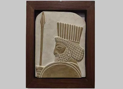 تابلو سنگ هخامنشی؛ گرانیتی بادوام جنس زیره چلنیوم استیل