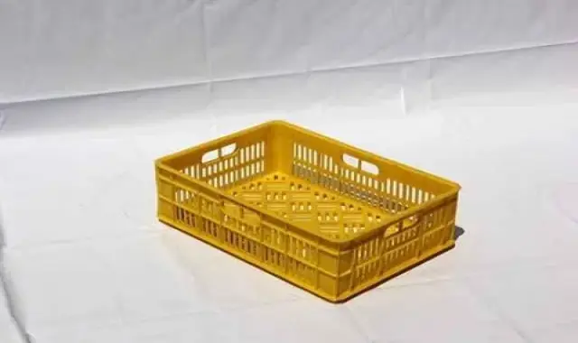 سبد پلاستیکی خرما؛ سبک مقاوم کاملا صاف یکدست