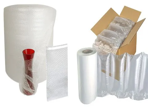 نایلون دو لایه( حبابدار) ضربه گیر رولی تکه ای 3 سایز کوچک متوسط درشت