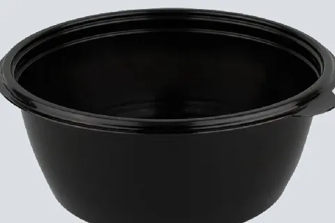 ظروف پلاستیکی مشکی مواد پلی پروپیلین مقاومت بالا 12 عددی