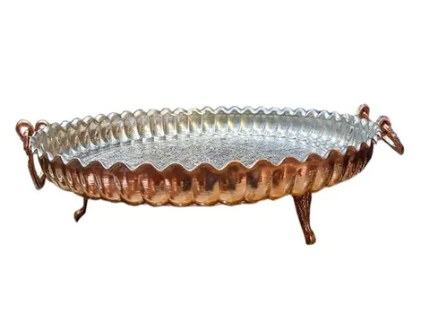 قیمت خرید میوه خوری مسی سه پایه + عکس