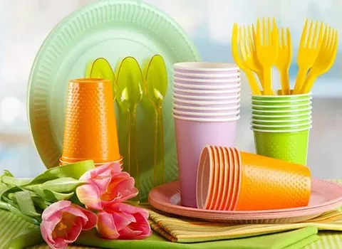 ظروف یکبار مصرف فانتزی؛ کاغذی گیاهی فومی طلقی 2 مدل تک چند نفره